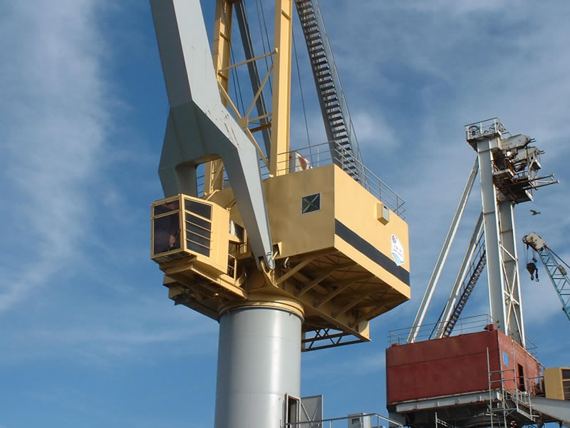 Builder of control cabins for cranes