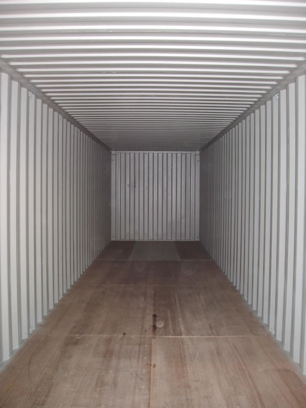 VORHER - Angebrachte Container
